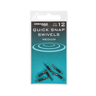 Drennan Quick Snap Swivels Size 18